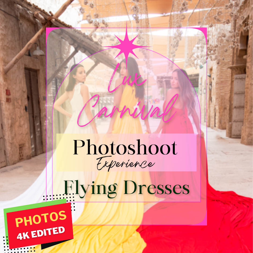 Lux Carnival Experience - "Flying Dress" Photoshoot